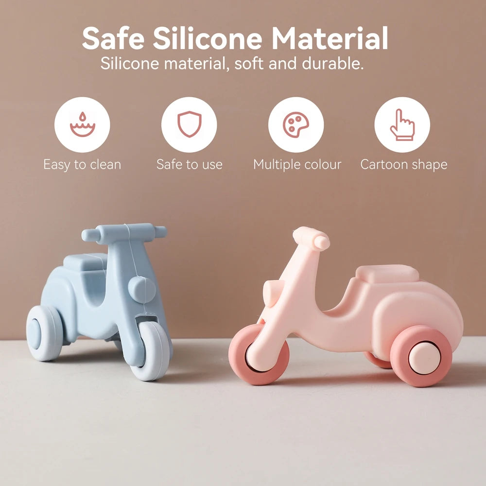 Silicone Car 0 12 Months Newborn Baby Things Silicone Baby Teether