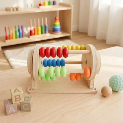 DIY Montessori Busy Board Accessories, Wooden Sensory Educational Toy