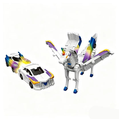 Ultimate Unicorn Car Toy 2 In 1 Creative Car Transforms Into Unicorn Robot Toy