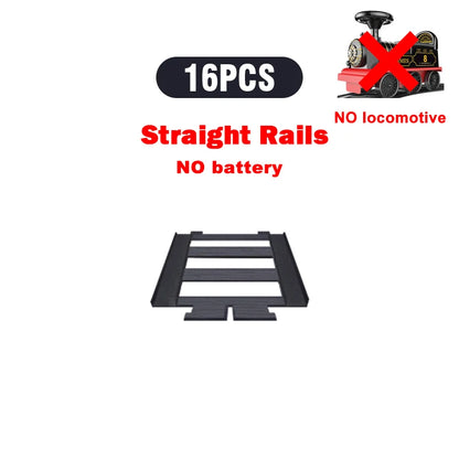 Electric Train Kids Riding Toy Ailway Can Carry Train Rail Car Train
