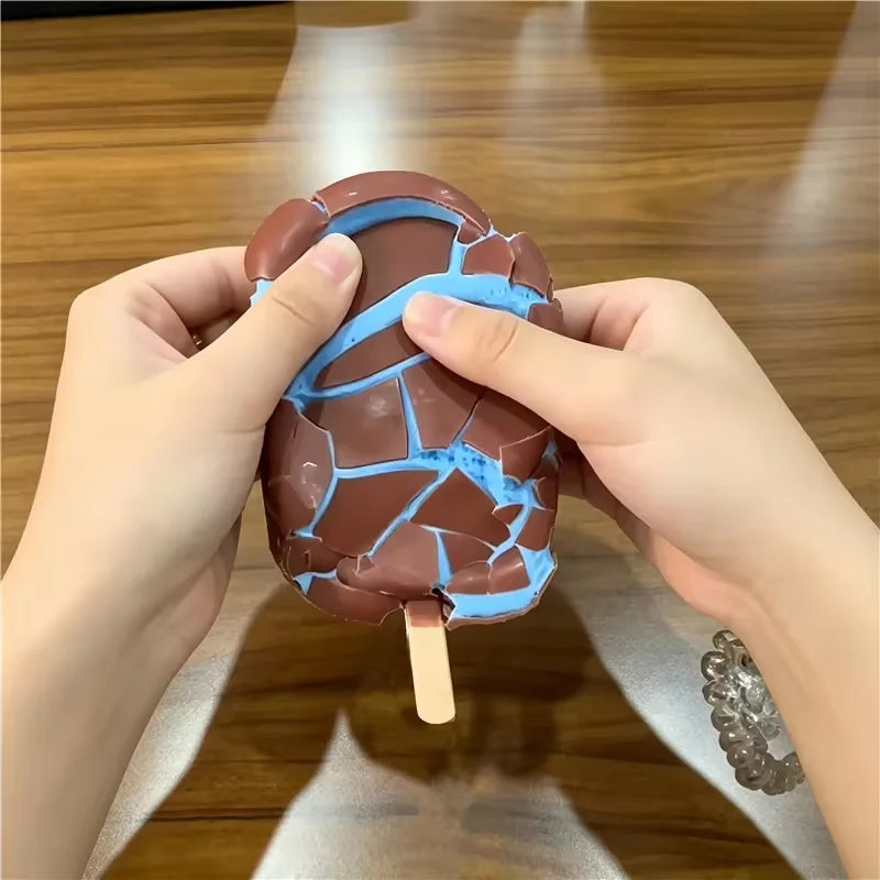 Chocolate Covered Ice Cream Squishy Crunchy Clay