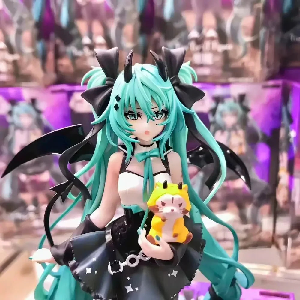 19CM Anime Hatsune Miku figure Demon Series Virtual Singer