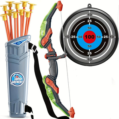Children's Bow and Arrow Set Archery Toy Set Indoor and Outdoor Toys