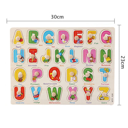 Wooden Puzzles Children Montessori Toys