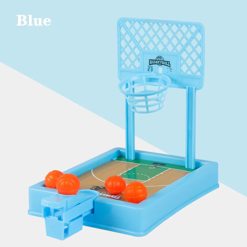 Mini Desktop Board Game Basketball Hoop Finger Shooting Machine