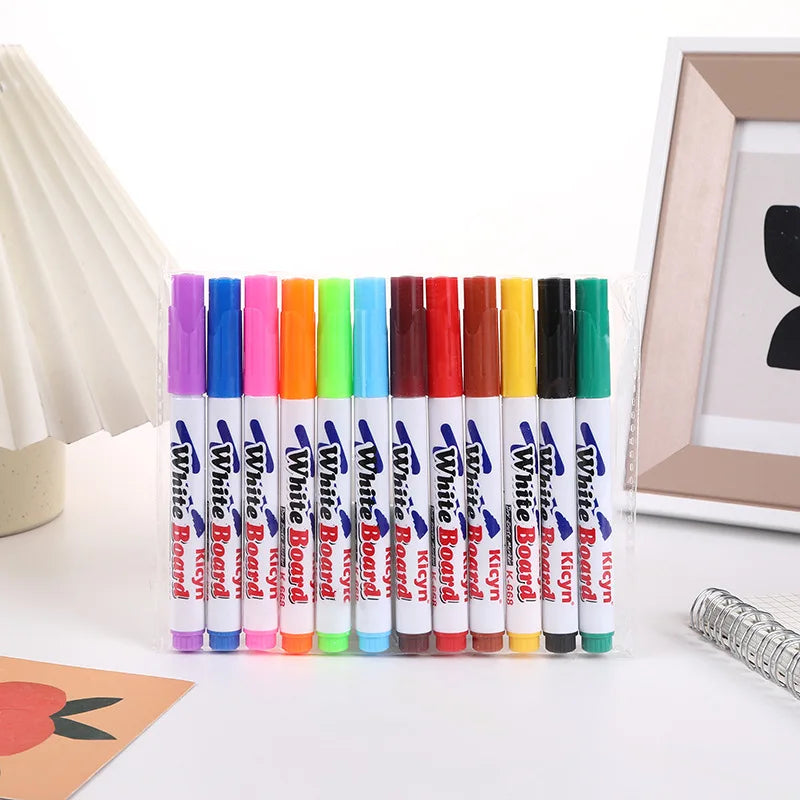 Whiteboard Markers Pen Suspension Kids Educational Painting Pen Toys