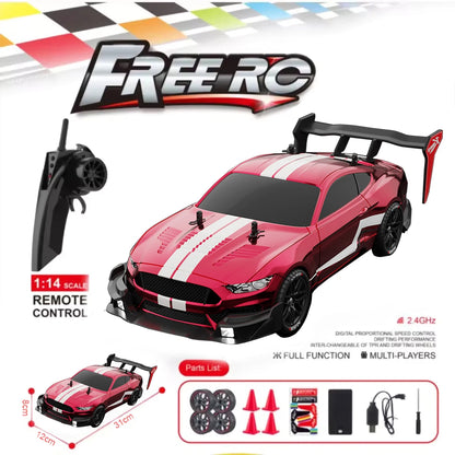 RTR MUSTANG 2.4G Drift Car 1:14 4WD Electric Remote Control