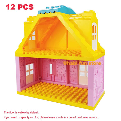 Bulk Big Particle Building Block Accessories Animal House