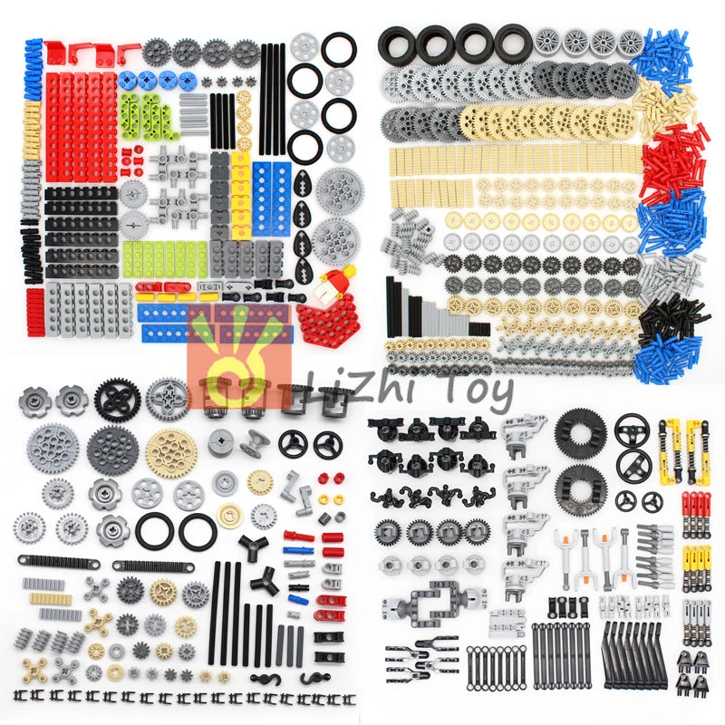 MOC Technical Compatible with Building Blocks Bricks