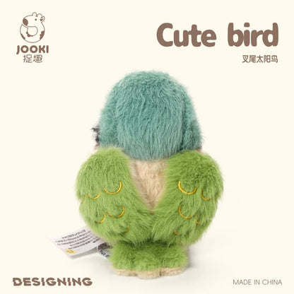 11cm Mini Lifelike Kingfisher,Sparrow,Fork-tailed Sunbird,Myna Plush Toys