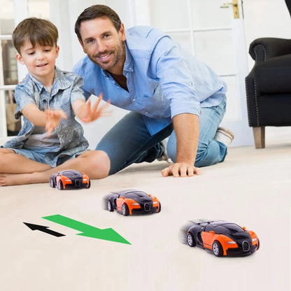 Mini 2 In 1 Car Toys One-key transformable Car Toys Automatic  Robot