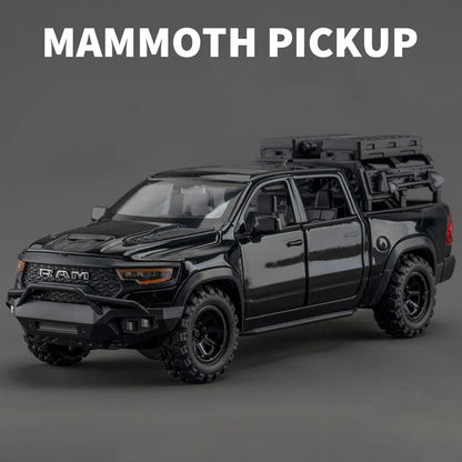 1:32 Dodge RAM 1000 TRX Mammoth Picku Alloy Car Model Sound And Light
