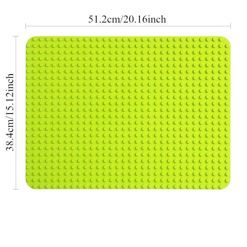 24*32 Dots Big Bricks Base Plate, Big Size Baseplate Building Blocks