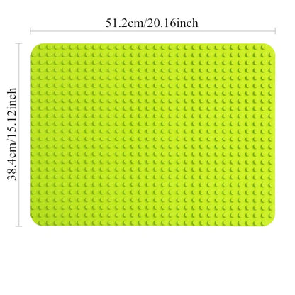 24*32 Dots Big Bricks Base Plate, Big Size Baseplate Building Blocks