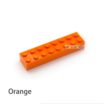 20pcs DIY Building Blocks Thick 2x8 Dots Educational Creative Toys