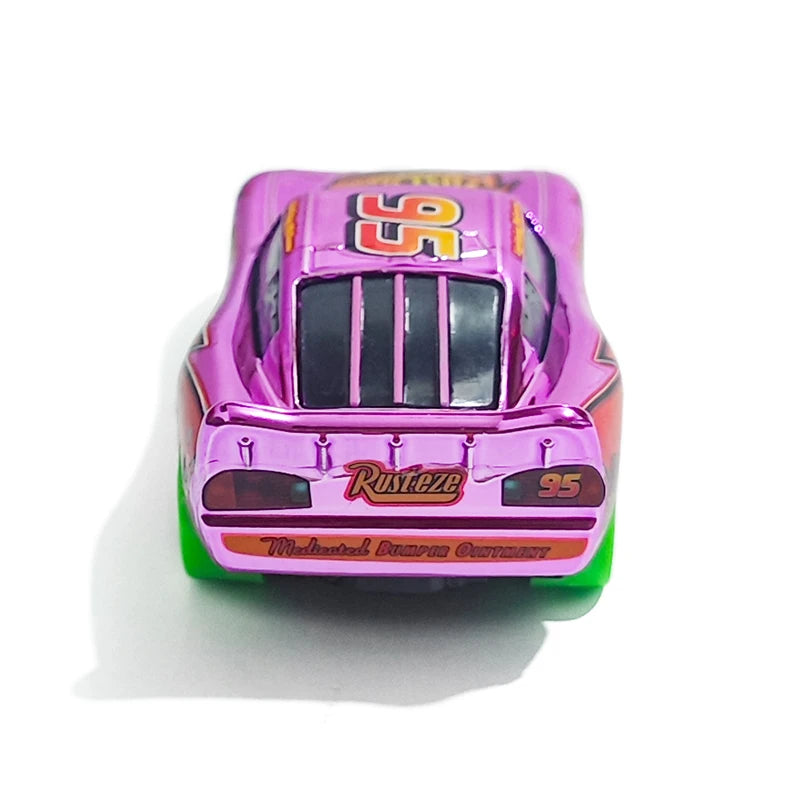 Pixar Cars Electroplated Pink 95 Lightning McQueen