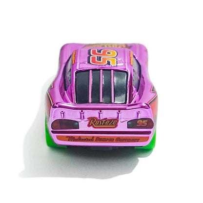Pixar Cars Electroplated Pink 95 Lightning McQueen