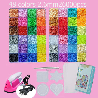 Hama Beads Box Embalagem Thermal Mosaic Ferro Educação Beadss