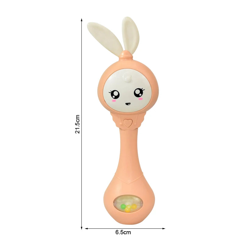 Baby Music Teether Rattle Toy for Child 0-12 Education Mobile Cot Kids