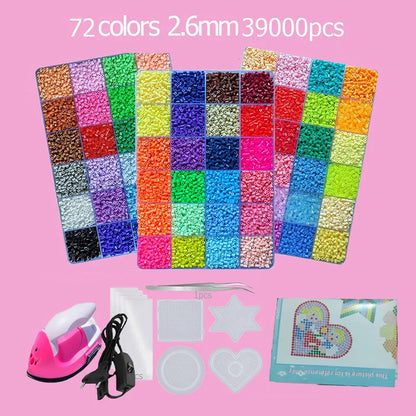 Hama Beads Box Embalagem Thermal Mosaic Ferro Educação Beadss