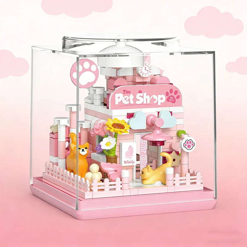 Fun Panda House Street View Series Hand-Assembled