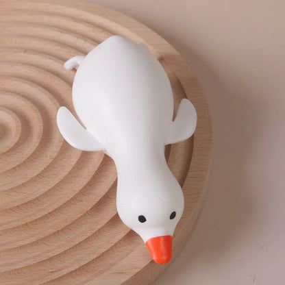 Squishies Antistress Duck Fidgets Toys Cute Goose Animals Vent Toys