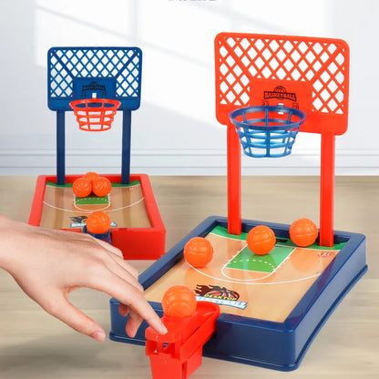 Mini Desktop Board Game Basketball Hoop Finger Shooting Machine