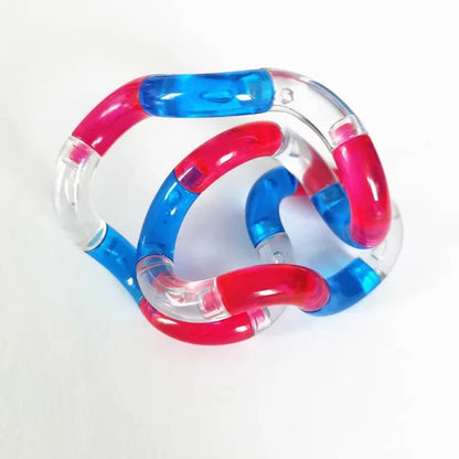 Temperature Change Rrainbow Deformable Rope Pressure Stress Relief Toys
