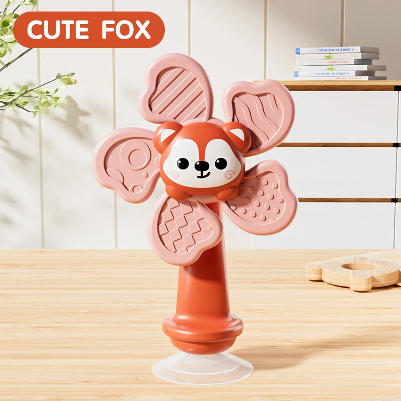 Children High Chair Toys Suction Cup Spinner Dining Table