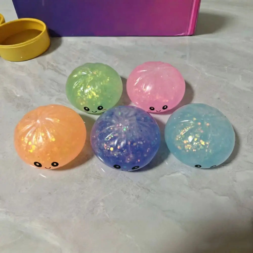 1 Piece  Luminous Dumpling Squishy Slow Rebound