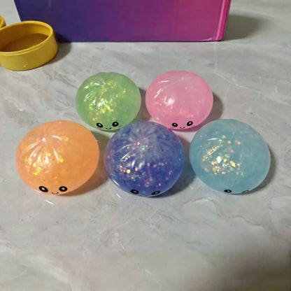 1 Piece  Luminous Dumpling Squishy Slow Rebound