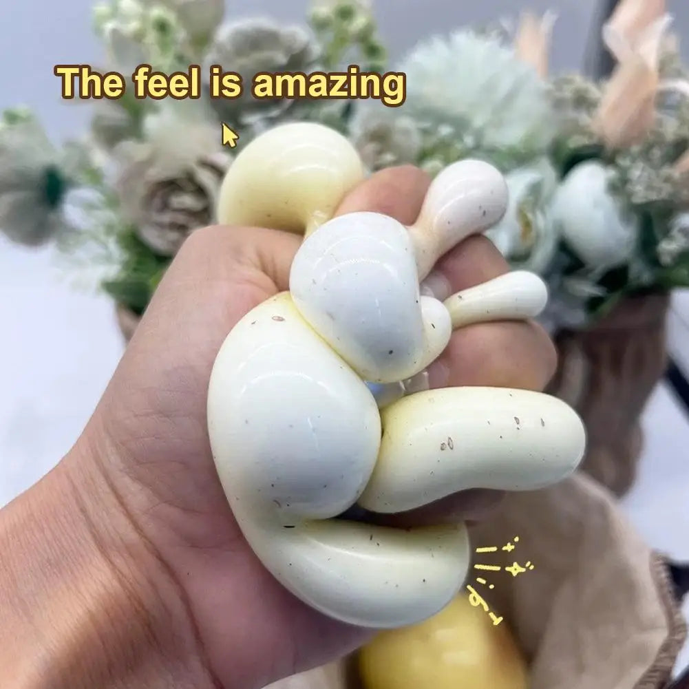 Fluid Potato Squishy Toy Slow Rise Stress Ball, Realistic Fruits Fidget,