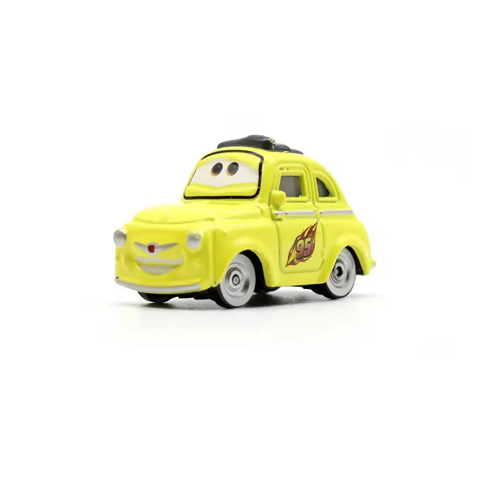 Pixar Cars Lightning McQueen Storm Jackson Mack Container Truck