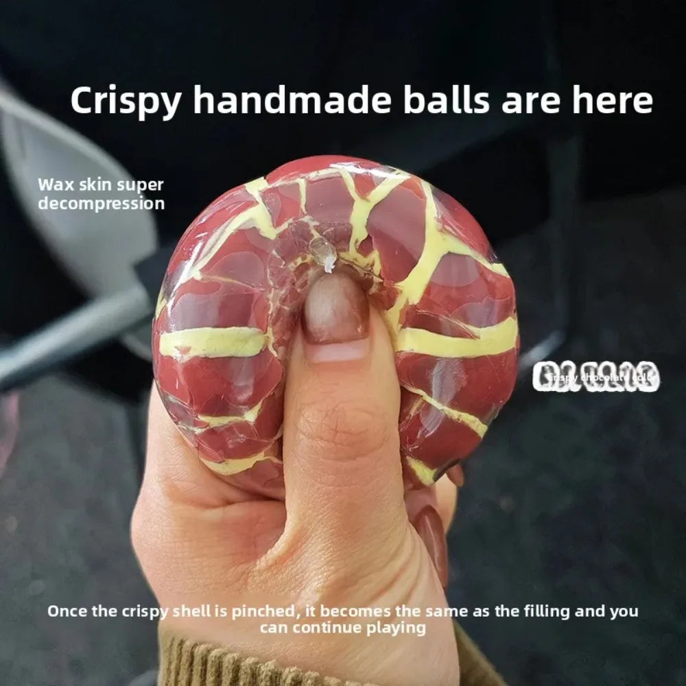 Squishy Stress Balls slow rebound wax skin squeeze toy for Kids