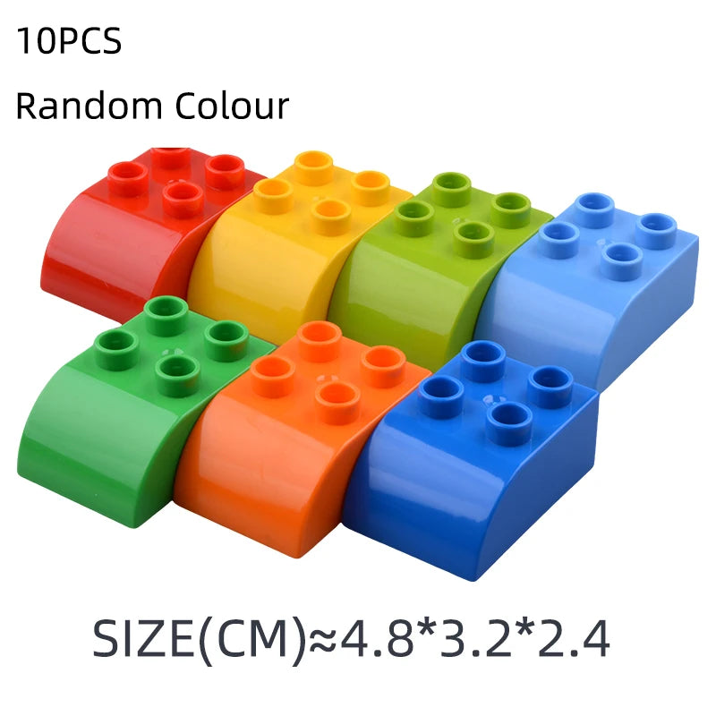 Big Building Blocks Basic Accessories Special-shaped Parts Assembly Compatible Large Bricks