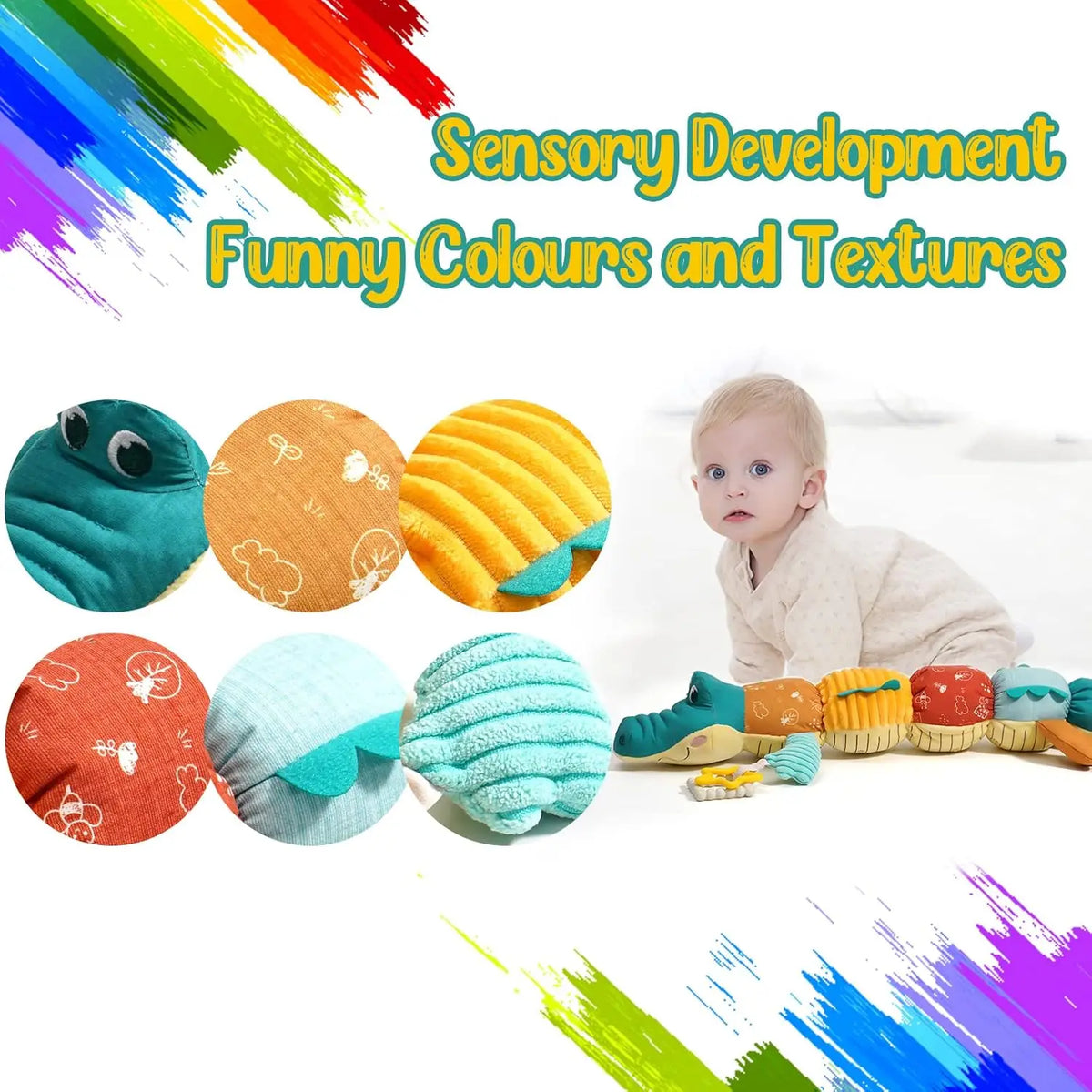 Tummy Time Toys 0-24 Months Baby Musical Stuffed Animal