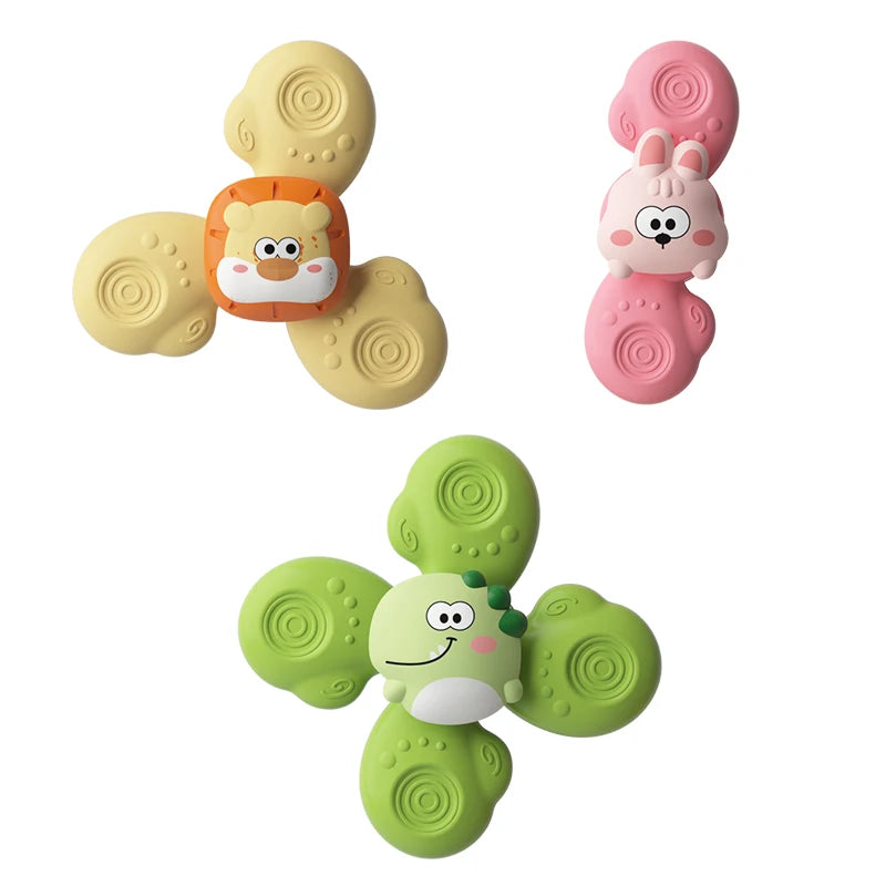 Children High Chair Toys Suction Cup Spinner Dining Table