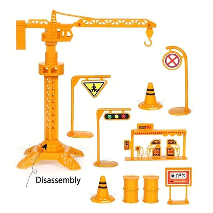 Engineering Vehicle Toys Plastic Construction Excavator Tractor