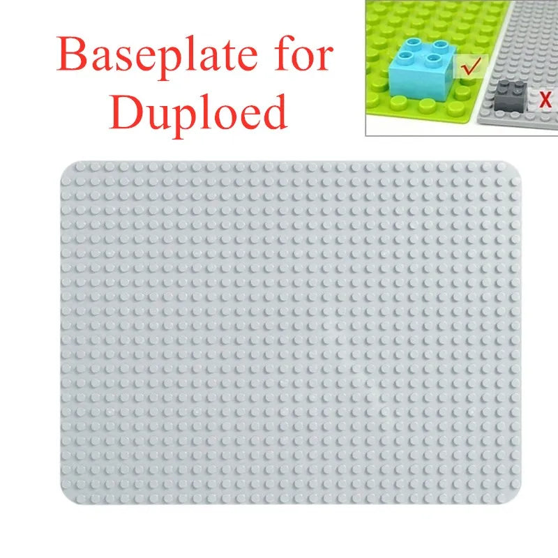 24*32 Dots Big Bricks Base Plate, Big Size Baseplate Building Blocks