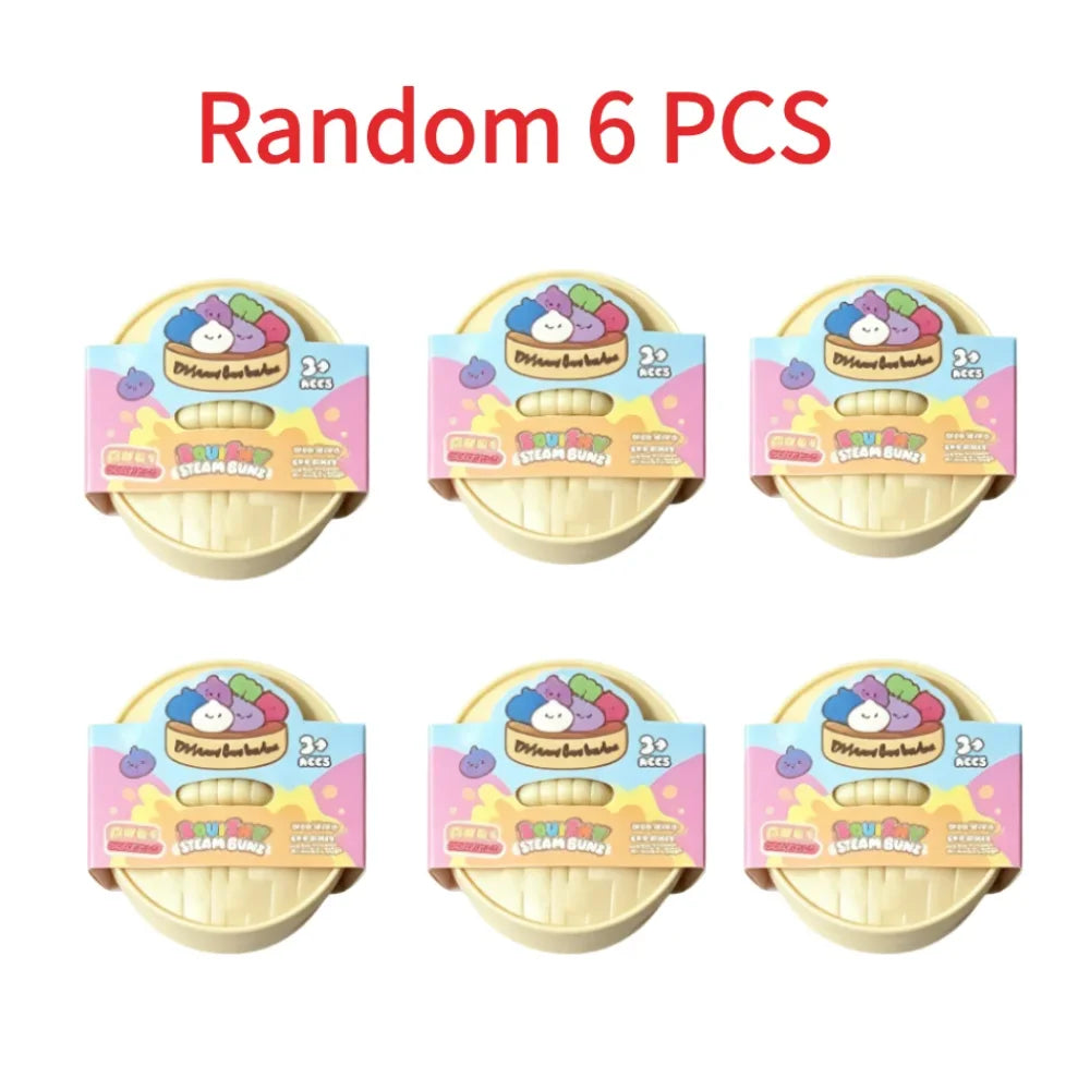 Blind Box Colorful Simulated Dumpling Squishy Relaxing Relieve