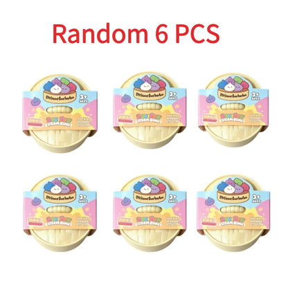 Blind Box Colorful Simulated Dumpling Squishy Relaxing Relieve