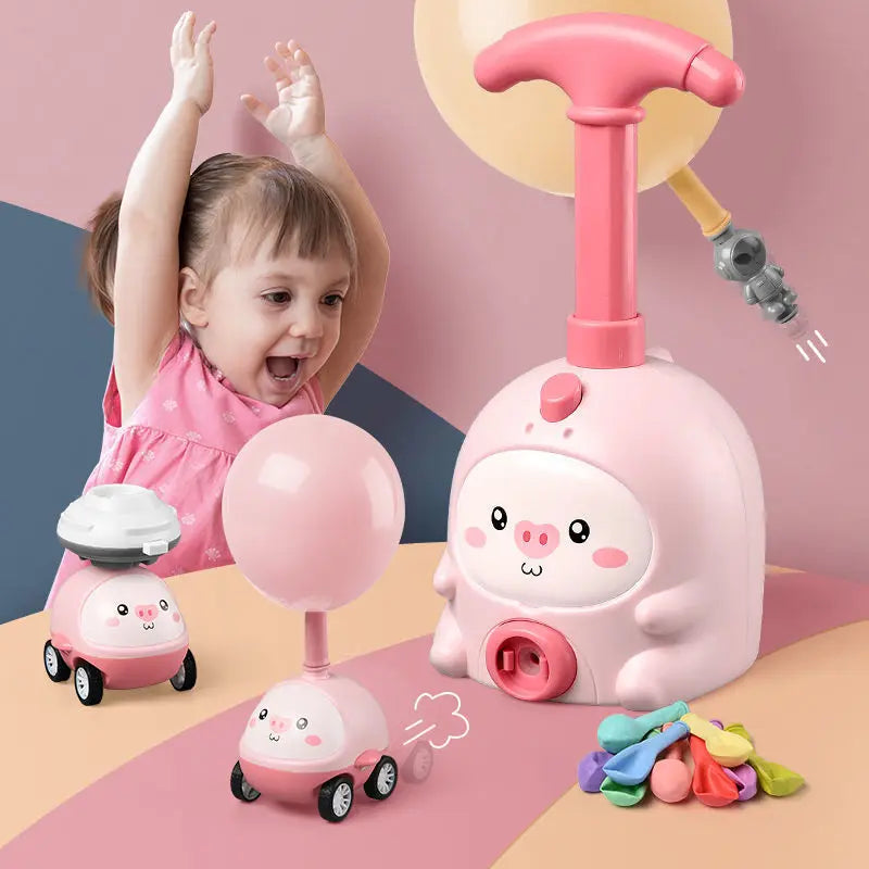 Kids Inertia Balloon Launcher Parent-child Interaction