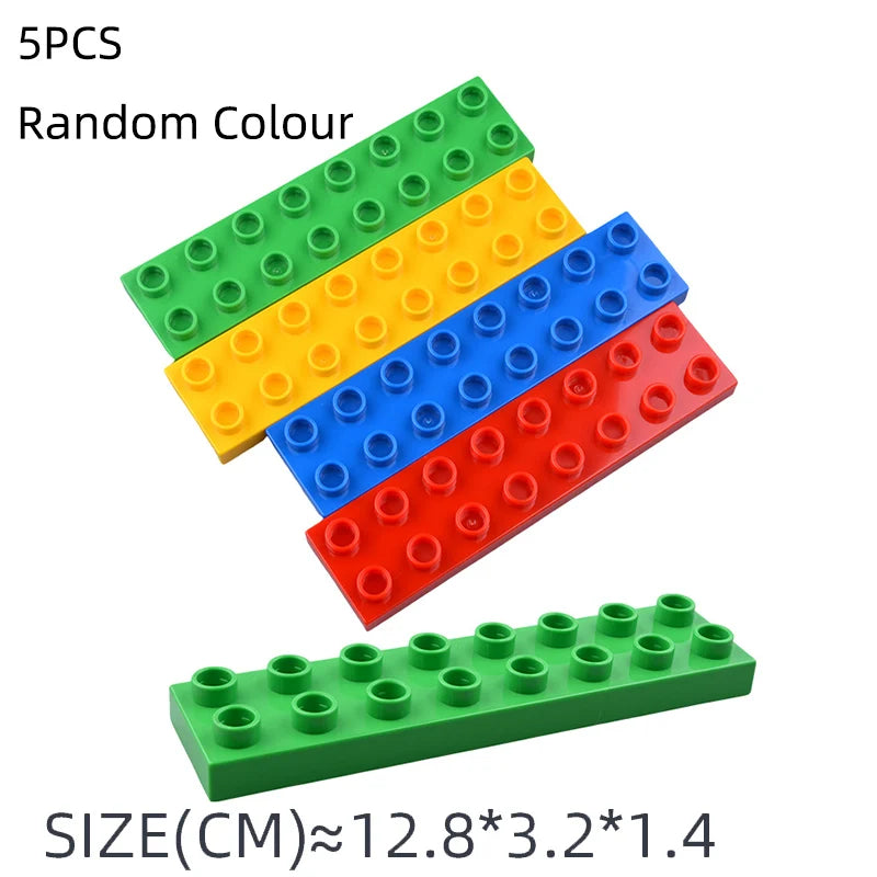 Big Building Blocks Basic Accessories Special-shaped Parts Assembly Compatible Large Bricks