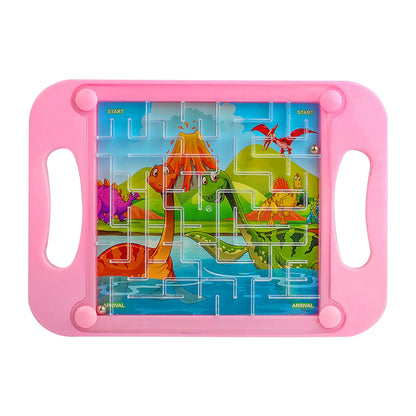 3D Maze Ball Kids Balance Gravity Memory Sequential Puzzle Montessori Early Education