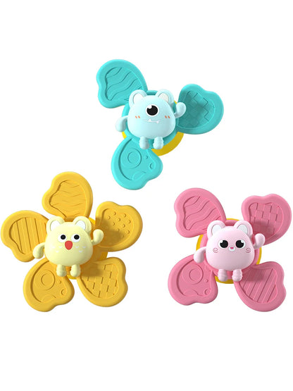 Children High Chair Toys Suction Cup Spinner Dining Table