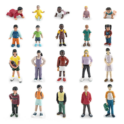 People Miniature Figures Simulation Children Figurines