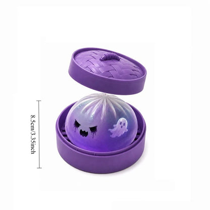 Glitter Halloween Ghost Dumplings Squishy Soft