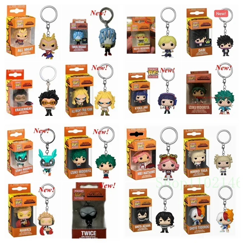 New Funko Pocket Keychain My Hero Academia