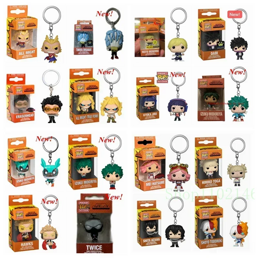 New Funko Pocket Keychain My Hero Academia