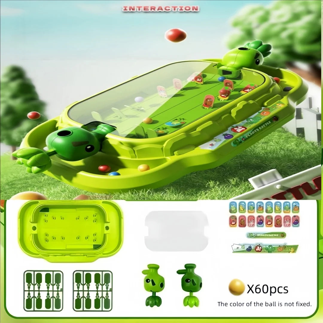 Plants VS Zombies 2-Player Tabletop Shooting Battle Game